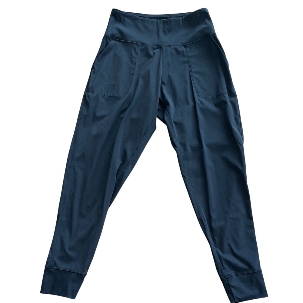 Women's Black High-Waisted Joggers Small